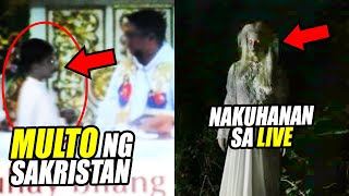 MULTO Ng Sakristan Nagpakita Sa Misa LIVE  WHITE LADY Nakuhanan Sa LIVE [upl. by Lacim227]