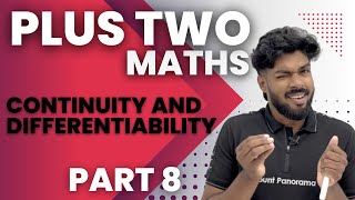 PLUS TWO MATHEMATICS  chapter 5  CONTINUITY AND DIFFERENTIABILITY  class 12  Kerala  part 8 [upl. by Adleremse161]