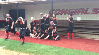 Cowgirl Softball quotTeam Photoquot Prank [upl. by Charil]