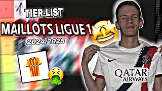 TIERLIST DES MAILLOTS DE LIGUE 1 20242025 [upl. by Candyce]