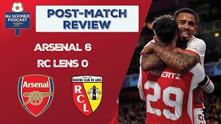 Arsenal 20232024 PostMatch Review  Arsenal vs RC Lens  Fantasix [upl. by Florie]