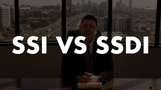 SSI VS SSDI [upl. by Latham]