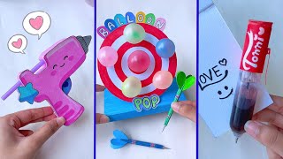 EASY CRAFT IDEAS  School Craft Idea DIY Craft School hacks Origami craftpaper mini gift idea [upl. by Divod]