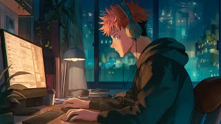 Music for your study time at home • anime lofi music  chill beats to relaxstudy to [upl. by Relyuc]