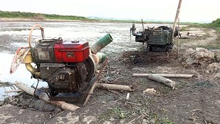 দেখুন ইঞ্জিন গোলার অবস্থা অতিরিক্ত সার্ভিস হয়। Changchai and 85 engine [upl. by Nylemaj]