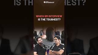 IIM Interviews Which One is the Toughest 🤔😱 IIM Interview Comparison  shorts iim [upl. by Luann]