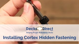 How to Install Cortex Concealed Fastening System [upl. by Mikaela]