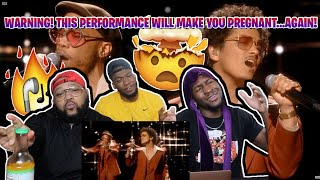 Bruno Mars Anderson Paak Silk Sonic  Leave the Door Open LIVE 63rd GRAMMYs 2021 REACTION [upl. by Emiolhs15]