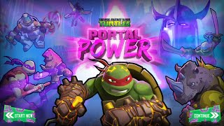 Teenage Mutant Ninja Turtles Portal Power Full Walkthrough Longplay [upl. by Bekelja464]