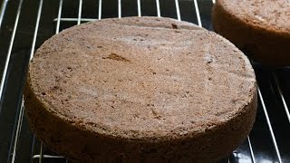 Eggless Chocolate Cake with Condensed Milk  Video Recipe [upl. by Skippy78]