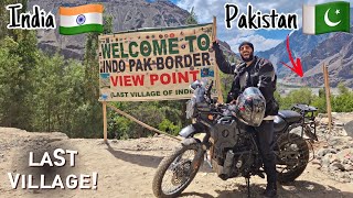 School Made By Pakistan 🇵🇰 In India 🇮🇳  India Pakistan Border Last Village  The Umar [upl. by Asirrom354]