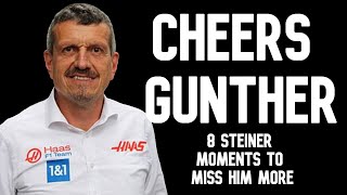 Cheers Gunther 8 Steiner moments to miss him more [upl. by Christianson]