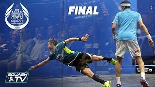 Squash MoElShorbagy v Rodriguez  Allam British Open 2018  Final [upl. by Ecnaret332]