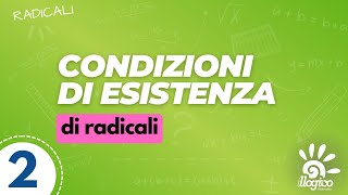 Condizioni di esistenza di radicali  2 [upl. by Irehj]