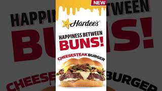 Cheese Steak Burger  Now at Hardees [upl. by Ycnaf]