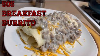 Easy Weekend Breakfast Burrito [upl. by Jsandye]