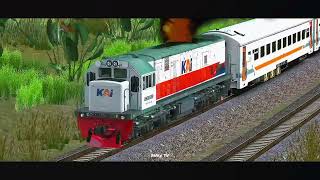 CINEMATIC KERETA API INDONESIA  TRAINZ SIMULATOR ANDROID [upl. by Herzberg]