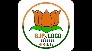 How To Draw BJP Logo \ In Corel Draw [upl. by Nnayrb]