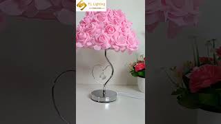 Rose Flower Desk Night Lights lighting lampfactory manufacturer factory light lamplighting [upl. by Dnomrej]