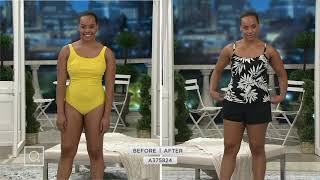 DreamShaper by Miracle Suit Farrah Romper on QVC [upl. by Bishop225]