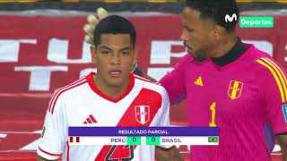 PERÚ vs BRASIL el DEBUT de JOAO GRIMALDO con la Selección Peruana  Clasificatorias2026 [upl. by Arannahs]