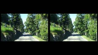 Switzerland 191 Camera on board 3D3D Le Chasseral BE Fujifilm Finepix Real 3D W3 [upl. by Amin]