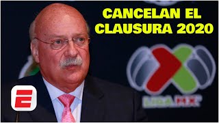 ¡OFICIAL Se CANCELA el Clausura 2020 de la Liga MX por coronavirus NO habrá CAMPEÓN  Exclusivos [upl. by Rusell]