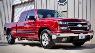 ‘06 CHEVROLET SILVERADO WITH ONLY 52K ORIGINAL MILES [upl. by Phalan]