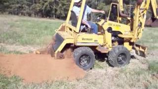 Vermeer V3550a Utility Trencher [upl. by Destinee]