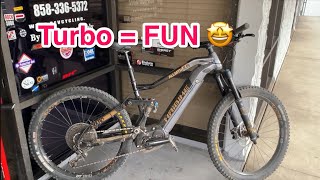 Haibike E MTB Service and Test Ride [upl. by Eiloj]