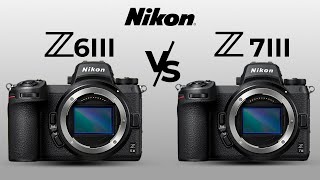 Nikon Z6III VS Z7III  Which one is better [upl. by Nessy]