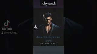 How I imagine his voice Rhysand acotar rhys morpheus thesandman [upl. by Teriann]