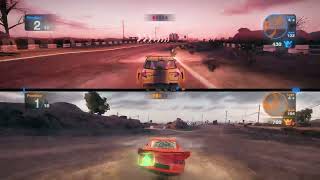 Blur Racing 2Player SplitScreen NonStop Free Race Action [upl. by Deibel283]