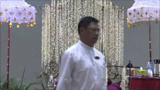 Aung Lan Sayardaw Gyi Dhamma Thabinn Singapore 2015 DAY 1 Part 2 [upl. by Akiehsal221]