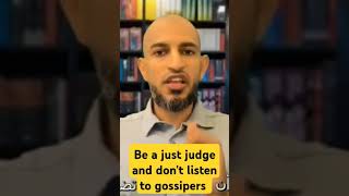 Dont list to gossipers and be a just judge rabiallahtv [upl. by Adaurd946]