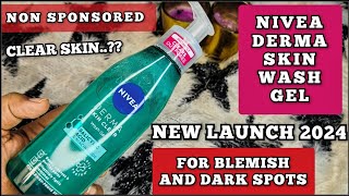 Face wash for oily skin  Nivea Derma Skin Clear Wash Gel  फायदे और नुकसान  oilyskin skincare [upl. by Ennovaj]