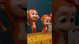 Five Little Monkeys Jumping On The Bed 🐵  Children Nursery Rhyme 🎶 Nane Kids Songs [upl. by Reed]