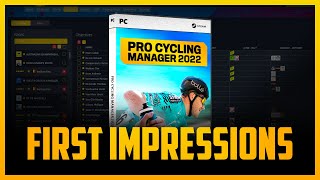 My First Impressions on Pro Cycling Manager 2022 [upl. by Peedus]