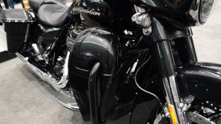 2017 HarleyDavidson CVO Street Glide FLHXSE Candy Slate Candy amp Artic Black [upl. by Vastha]