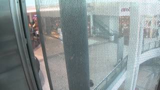 Schindler glass elevator at Stonebriar Mall Frisco TX [upl. by Purvis]