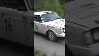 Rally AurskogHøland SS5 026 rallycar ralley rally shorts [upl. by Ahsilac]