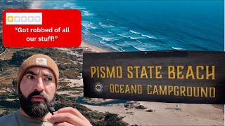 I Investigated 1 Star Camping in Pismo Beach California [upl. by Samuella854]