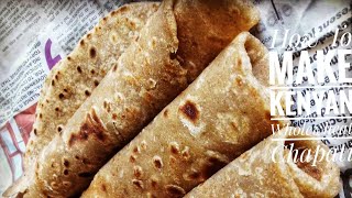 How To Cook Wholewheat Chapati  Kenyan Atta CHAPATI [upl. by Iarahs]