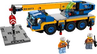 LEGO instructions  City  Construction  60324  Mobile Crane [upl. by Benny]