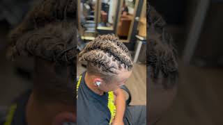 Barrell loc style locs menlocstyles microlocstyles [upl. by Boelter]