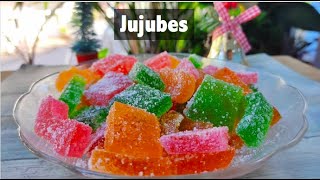 Jujubes  Christmas Recipes  Gummy Candy  Jessys Cookbook [upl. by Astera301]