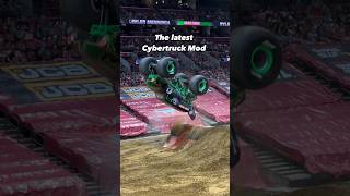 If only the Tesla Cybertruck could do a flip like Grave Digger [upl. by Sewole]