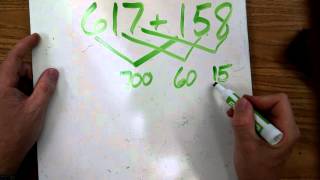 Adding 3digit numbers with regrouping [upl. by Artenra458]