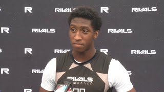 Full interview Bolles safetylinebacker Simeon Caldwell [upl. by Maltz]