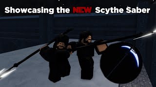 Showcasing the NEW Scythe Saber  Saber Showdown [upl. by Aleece185]